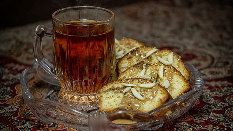 Traditional Iranian tea house